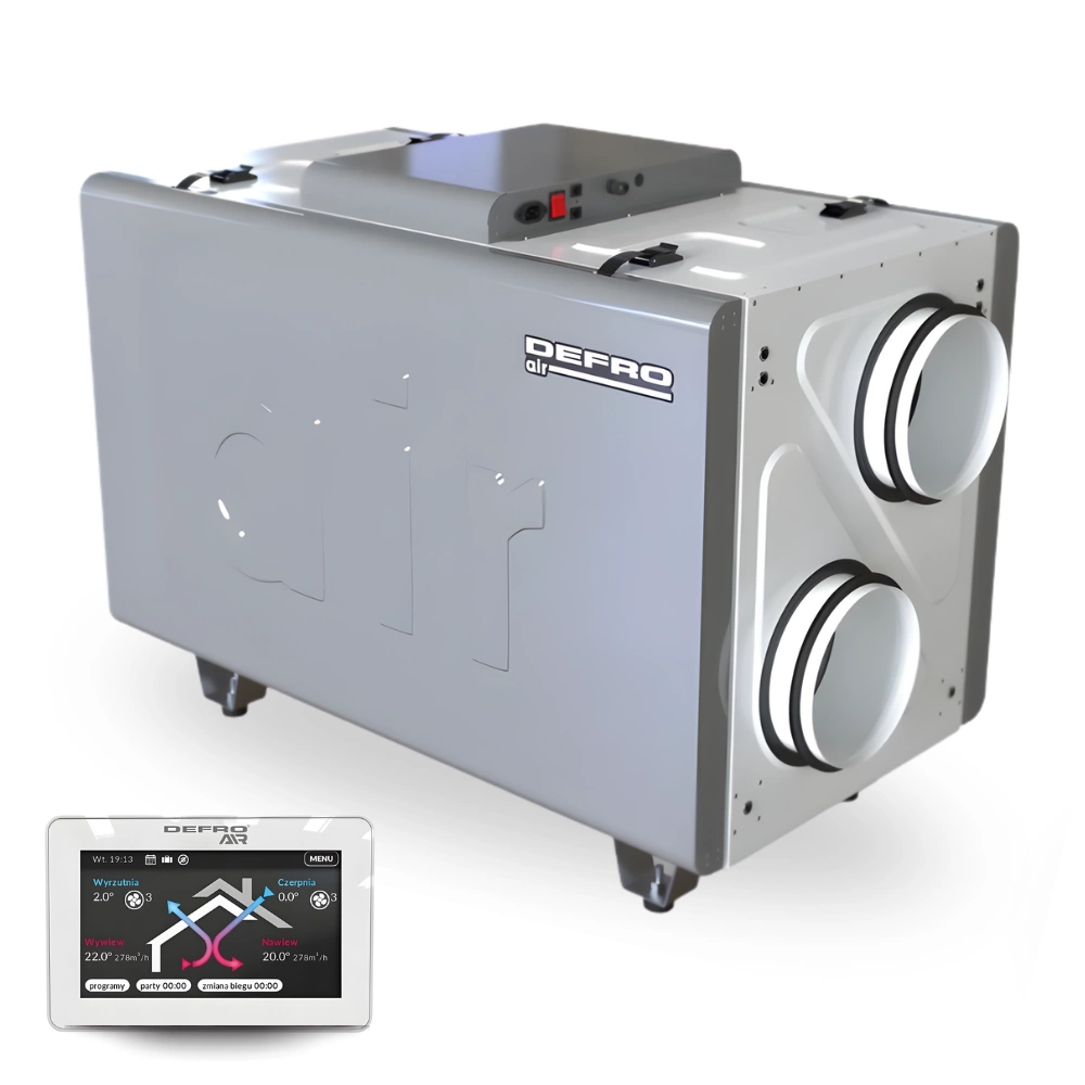 Rekuperator Centrala DEFRO DRX 300 V 350 m3/h - nagrzewnica + panel sterowania pol_pl_Rekuperator-DEFRO-DRT-H-N-350-m3-h-Rekuperacja-Dom-5453_2