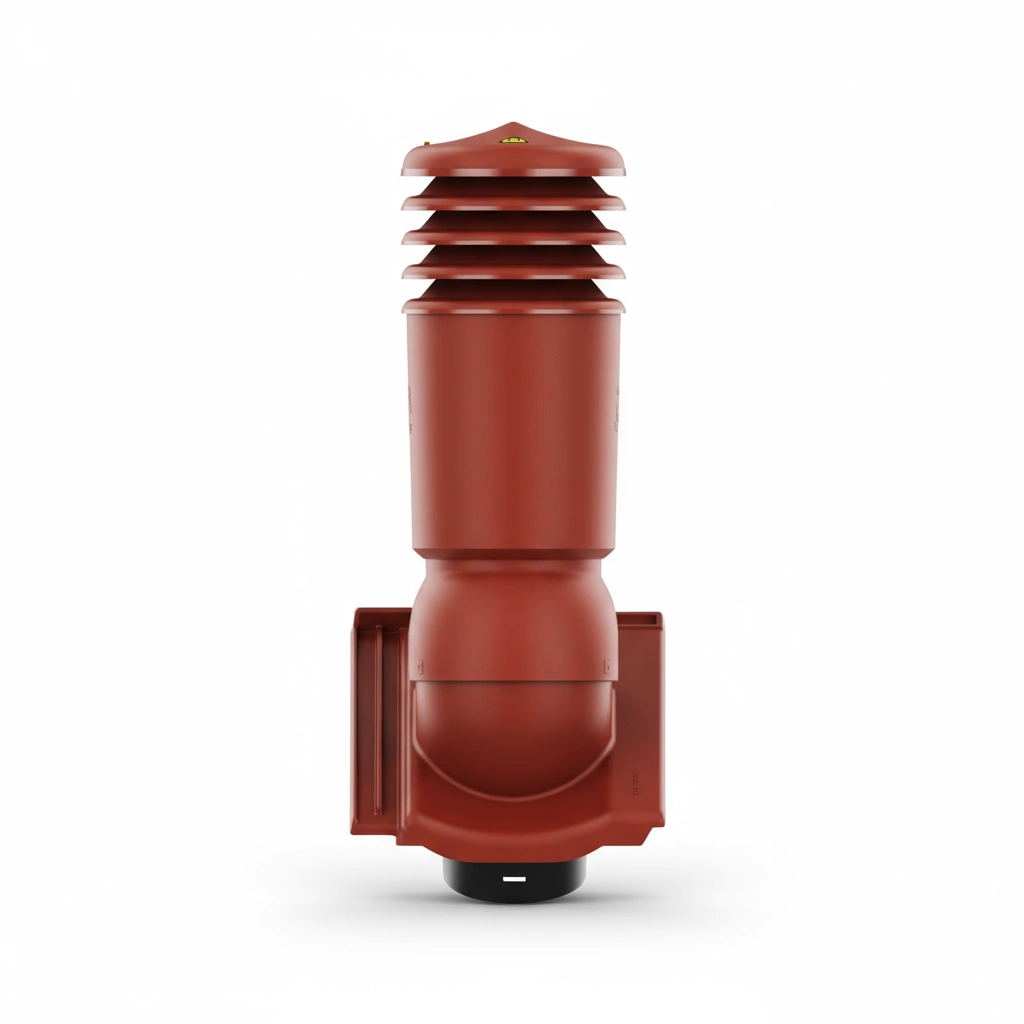 Kominek wentylacyjny do dachówki ALEGRA 9 CZARNA ANGOBA SZLACHETNA fi125 pol_pl_Kominek-wentylacyjny-WYRZUTNIA-do-pokryc-plaskich-BRAZOWY-fi125-6736_4