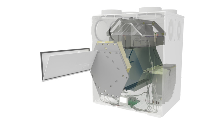Rekuperator / centrala wentylacyjna Comair HRUC-PRO 5 / 450 m3/h