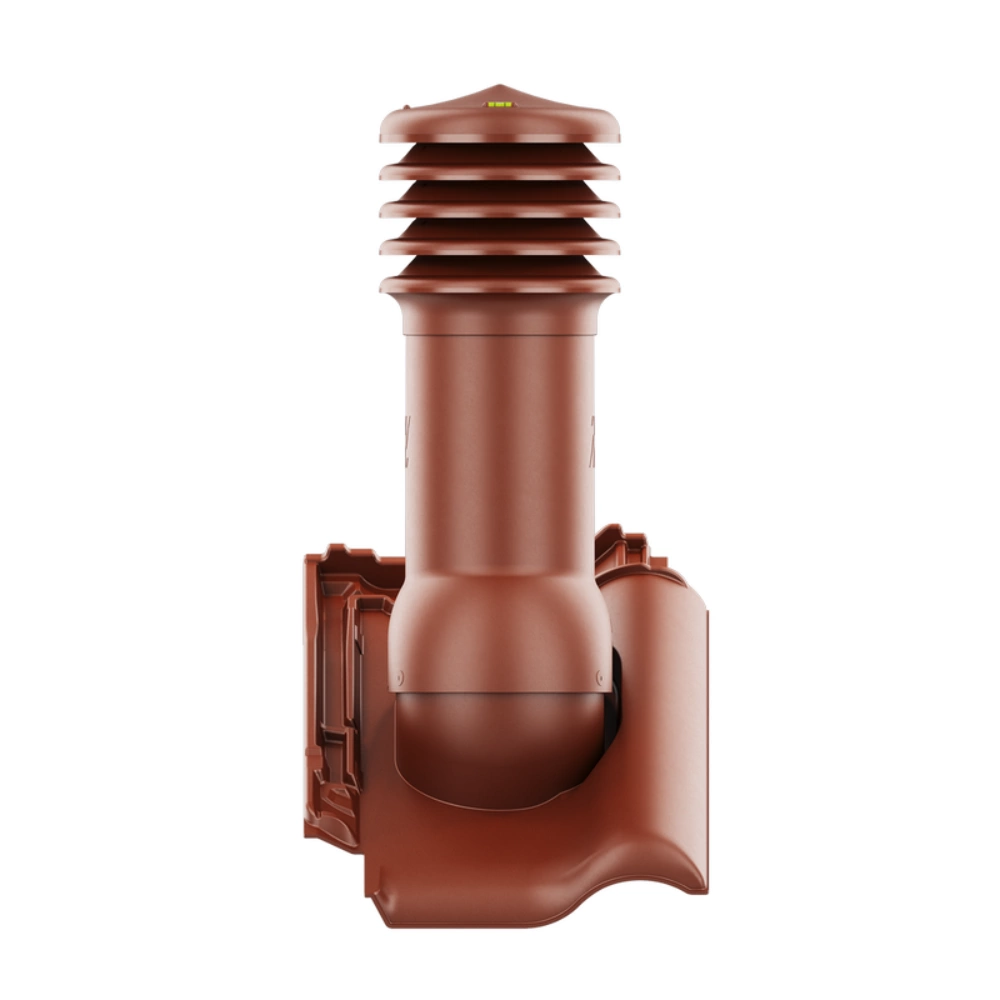 Kominek wentylacyjny do dachówki ALEGRA 9 CZARNA ANGOBA SZLACHETNA fi125 pol_pl_Kominek-wentylacyjny-WYRZUTNIA-do-pokryc-plaskich-BRAZOWY-fi125-6736_4