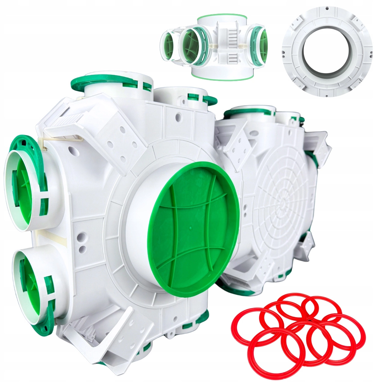 SKRZYNKA ROZDZIELCZA PRZELOTOWA ROZDZIELACZ REKUPERACJA fi 200/160 / 12x90 mm pol_pl_SKRZYNKA-ROZDZIELCZA-PRZELOTOWA-ROZDZIELACZ-REKUPERACJA-fi-200-160-12x90-mm-4837_1