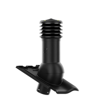 Kominek wentylacyjny do dachówki NIBRA F8 1/2 CZARNY fi125