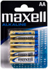 Baterie alkaliczne Maxell AA (R6) 4 szt. ALKALINE