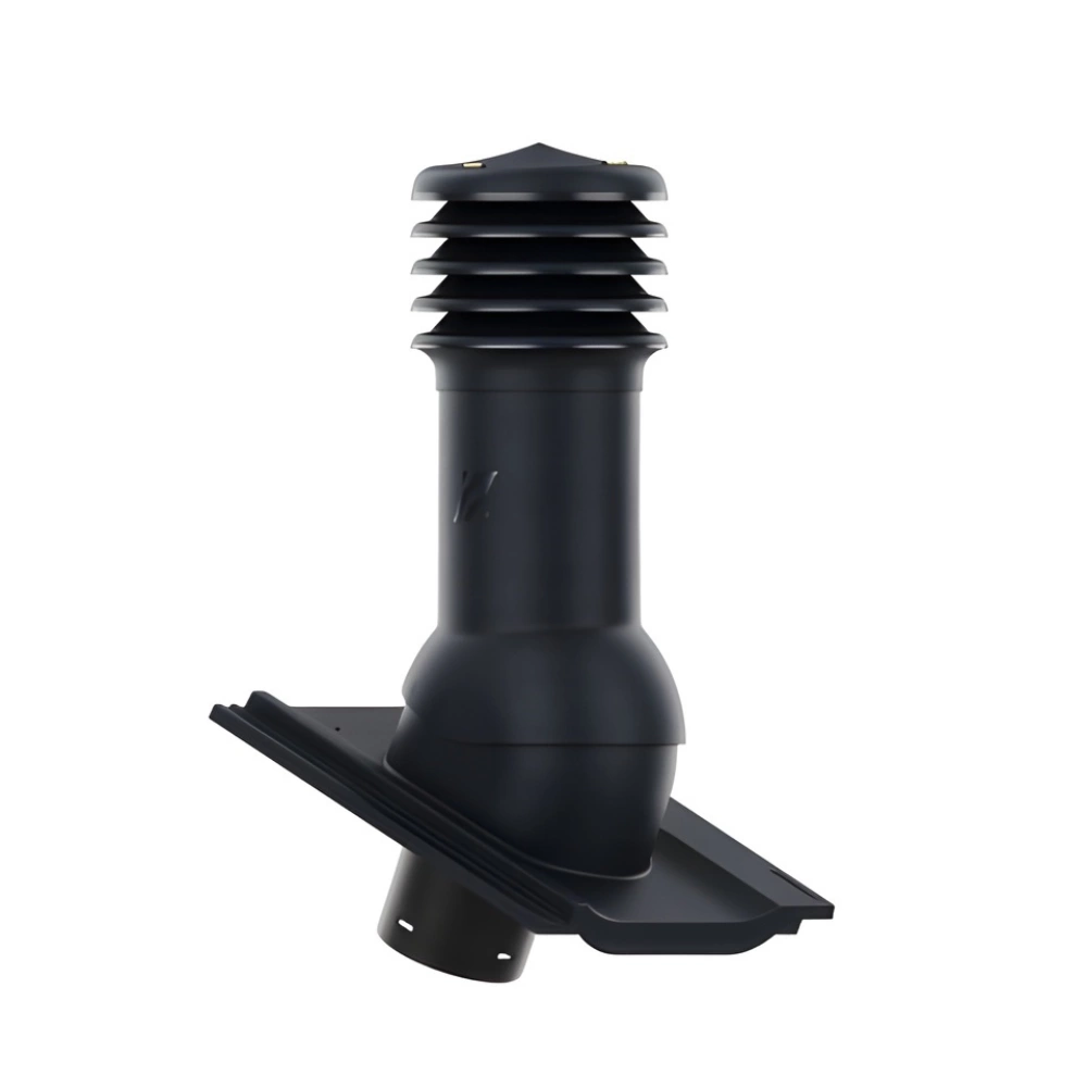 Kominek wentylacyjny do dachówki ALEGRA 9 CZARNA ANGOBA SZLACHETNA fi125 pol_pl_Kominek-wentylacyjny-WYRZUTNIA-do-pokryc-plaskich-BRAZOWY-fi125-6736_2