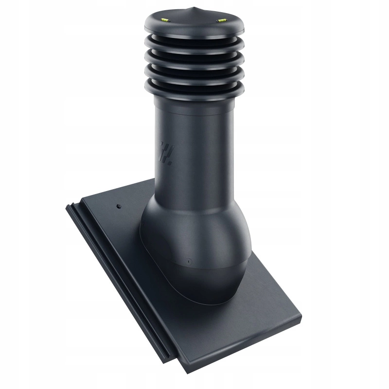Kominek wentylacyjny do dachówki ALEGRA 9 CZARNA ANGOBA SZLACHETNA fi125 pol_pl_Kominek-wentylacyjny-WYRZUTNIA-do-pokryc-plaskich-BRAZOWY-fi125-6736_1
