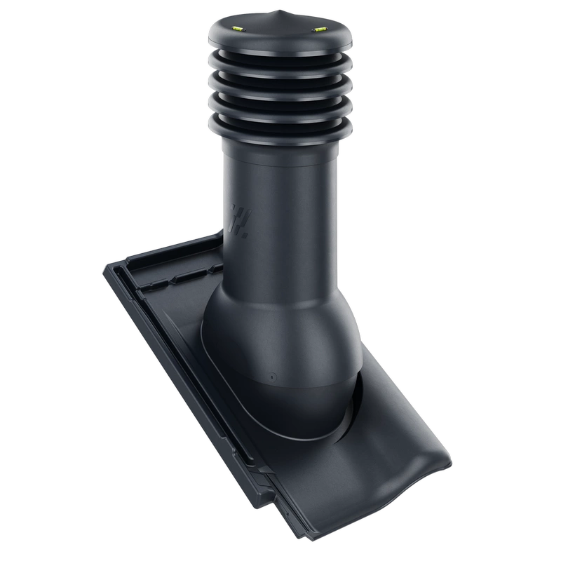 Kominek wentylacyjny do dachówki ALEGRA 9 CZARNA ANGOBA SZLACHETNA fi125 pol_pl_Kominek-wentylacyjny-WYRZUTNIA-do-pokryc-plaskich-BRAZOWY-fi125-6736_1