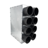 Skrzynka rozdzielcza rozdzielacz przelotowy wentylacja fi 160 / 8x90 mm