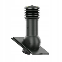 Kominek wentylacyjny do dachówki TEVIVA GRAFITOWY CISAR fi150