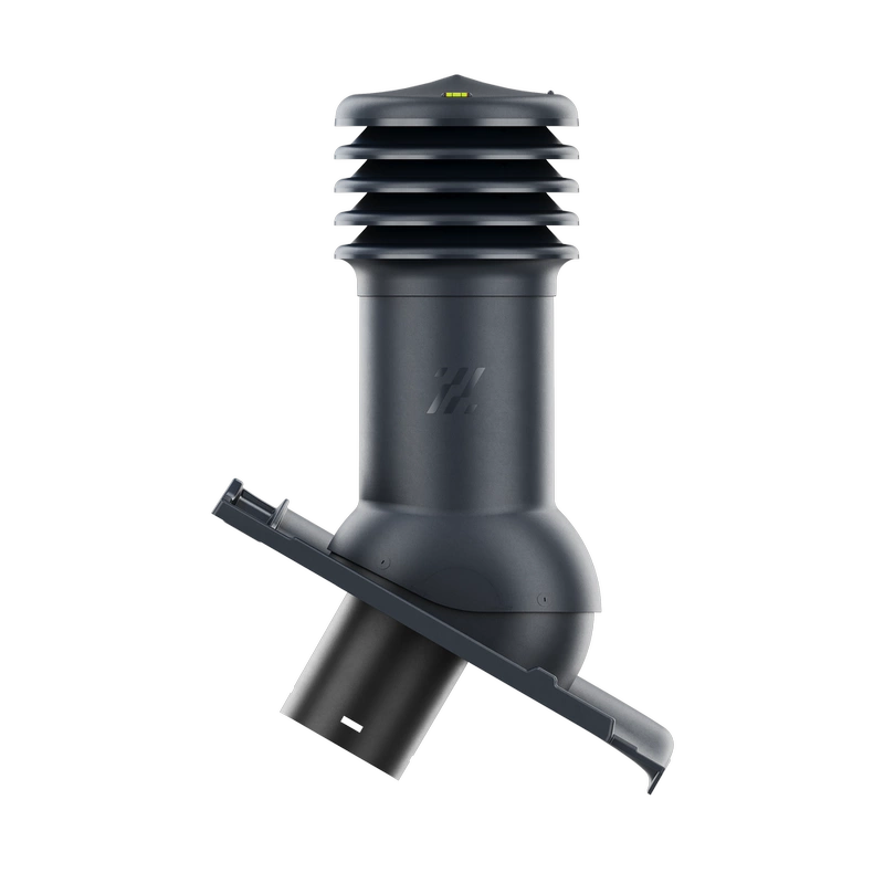 Kominek wentylacyjny do dachówki ALEGRA 9 CZARNA ANGOBA SZLACHETNA fi125 pol_pl_Kominek-wentylacyjny-WYRZUTNIA-do-pokryc-plaskich-BRAZOWY-fi125-6736_3