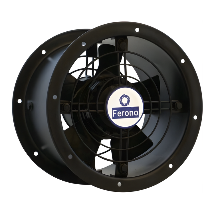 Wentylator przemysłowy kanałowy osiowy FKO 300 wodoszczelny