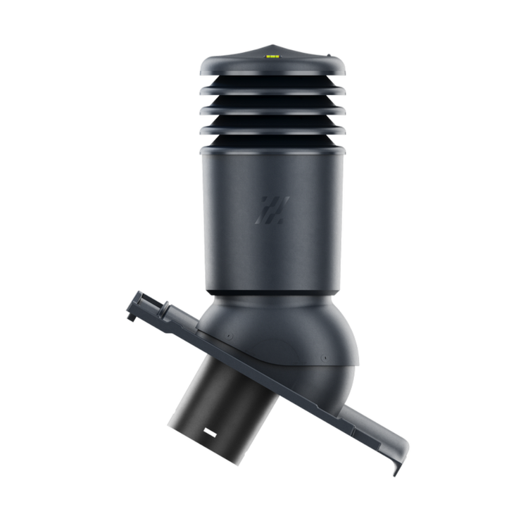 Kominek wentylacyjny IZOLOWANY do dachówki ALEGRA 9 ANTRACYT MATOWA/ANGOBA fi125