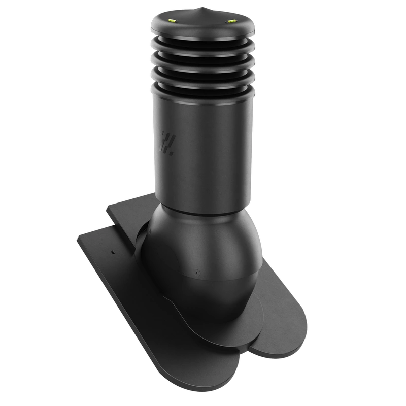 Kominek wentylacyjny do dachówki ALEGRA 9 CZARNA ANGOBA SZLACHETNA fi125 pol_pl_Kominek-wentylacyjny-WYRZUTNIA-do-pokryc-plaskich-BRAZOWY-fi125-6736_1