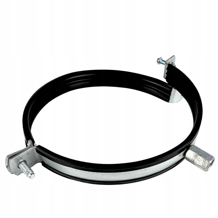 Obejma montażowa do rur z amortyzatorem fi 80