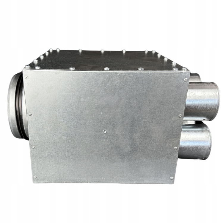 Rozdzielacz wentylacyjny skrzynka PRZELOTOWA 6x90 mm REKUPERACJA fi 160