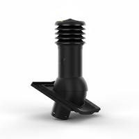 Kominek wentylacyjny do dachówki CANTUS CZARNY MAT/GLAZURA/KRYSZTAŁ fi125