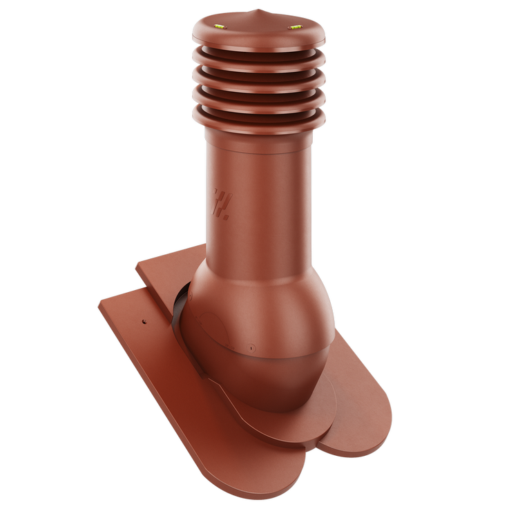 Kominek wentylacyjny do dachówki KARPIÓWKI KASZTANOWY fi125