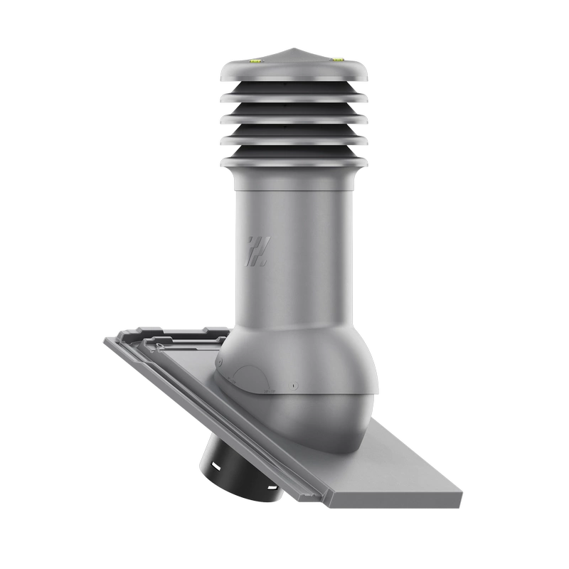 Kominek wentylacyjny do dachówki ALEGRA 9 CZARNA ANGOBA SZLACHETNA fi125 pol_pl_Kominek-wentylacyjny-WYRZUTNIA-do-pokryc-plaskich-BRAZOWY-fi125-6736_2