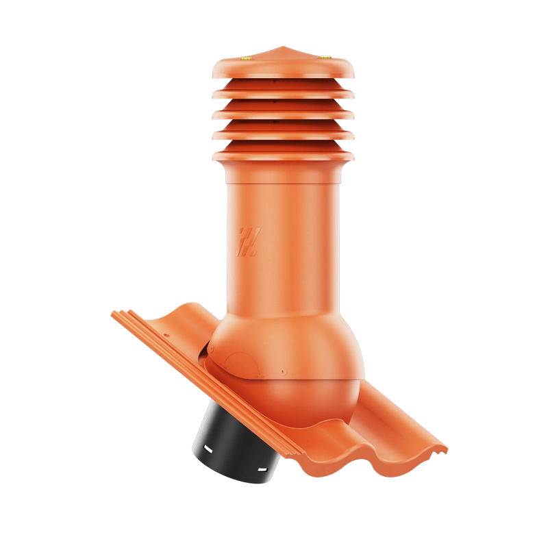 Kominek wentylacyjny do dachówki ALEGRA 9 CZARNA ANGOBA SZLACHETNA fi125 pol_pl_Kominek-wentylacyjny-WYRZUTNIA-do-pokryc-plaskich-BRAZOWY-fi125-6736_2