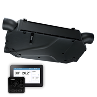 REKUPERATOR Centrala Blauberg Reneo-Fit D 200 VG - NAGRZEWNICA + EPP + CZARNY PANEL STERUJĄCY