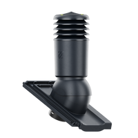 Kominek wentylacyjny IZOLOWANY do dachówki KODA ŁUPEK GLAZURA fi125