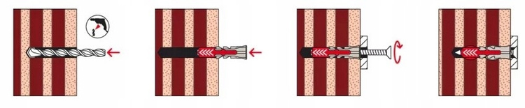 FISCHER kołek duopower, 12 x 60 mm | 25 szt.