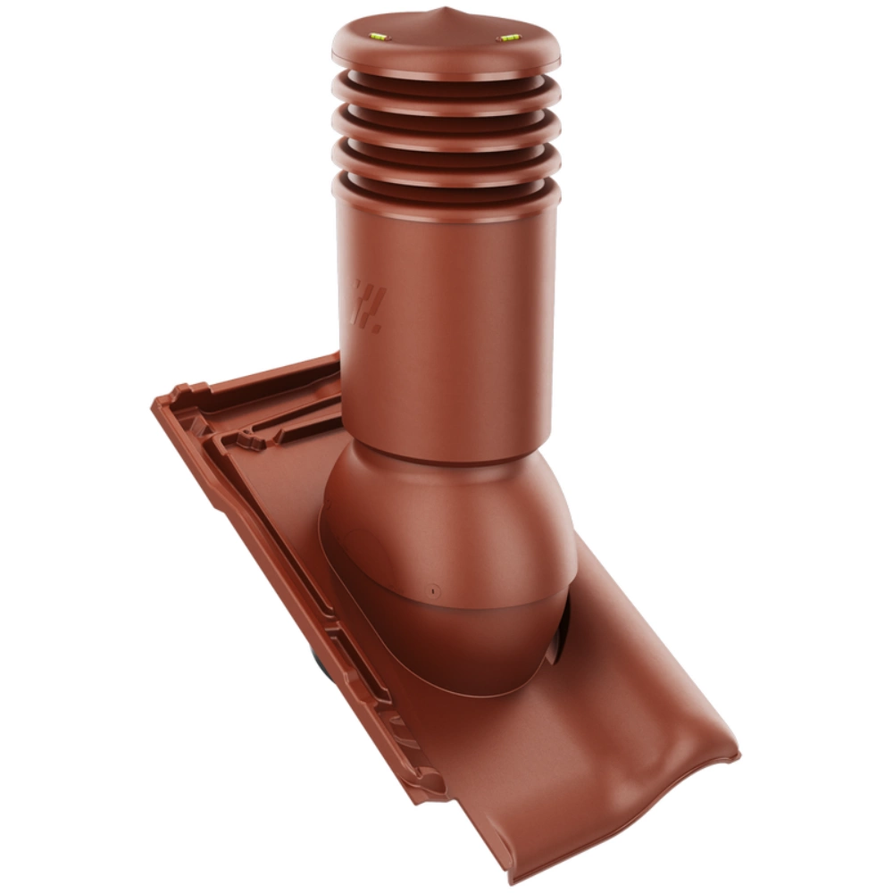 Kominek wentylacyjny do dachówki ALEGRA 9 CZARNA ANGOBA SZLACHETNA fi125 pol_pl_Kominek-wentylacyjny-WYRZUTNIA-do-pokryc-plaskich-BRAZOWY-fi125-6736_1
