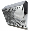 Wyrzutnia powietrza kratka wentylacyjna fi 180 kolor: INOX