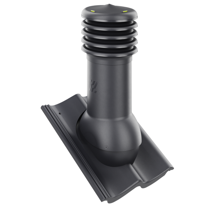 Kominek wentylacyjny do dachówki GOTEBORG PLANAR GRAFIT fi125