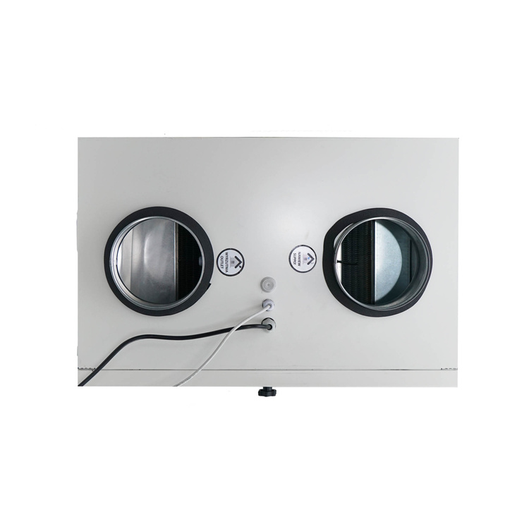 REKUPERATOR Centrala wentylacyjna HAVA TEMIZ 300 leżąca z nagrzewnicą wstępną