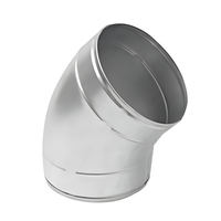 Kolano wentylacyjne OCYNK fi 355 / 45 stopni