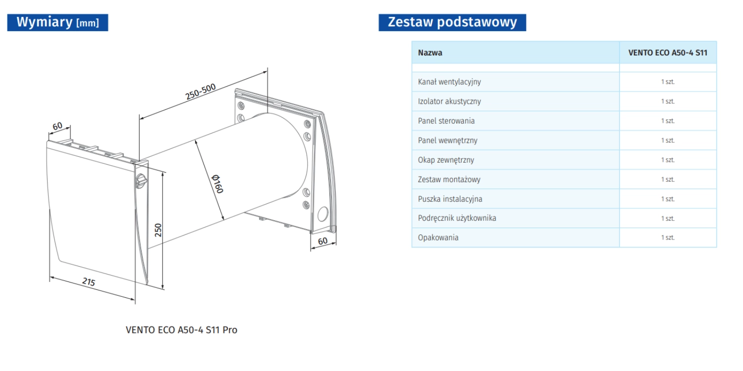 Rekuperator Ścienny Decentralny VENTO Expert DUO A30 30m3/h pol_pl_Rekuperator-Scienny-Decentralny-VENTO-Expert-A100-108m3-h-6949_5