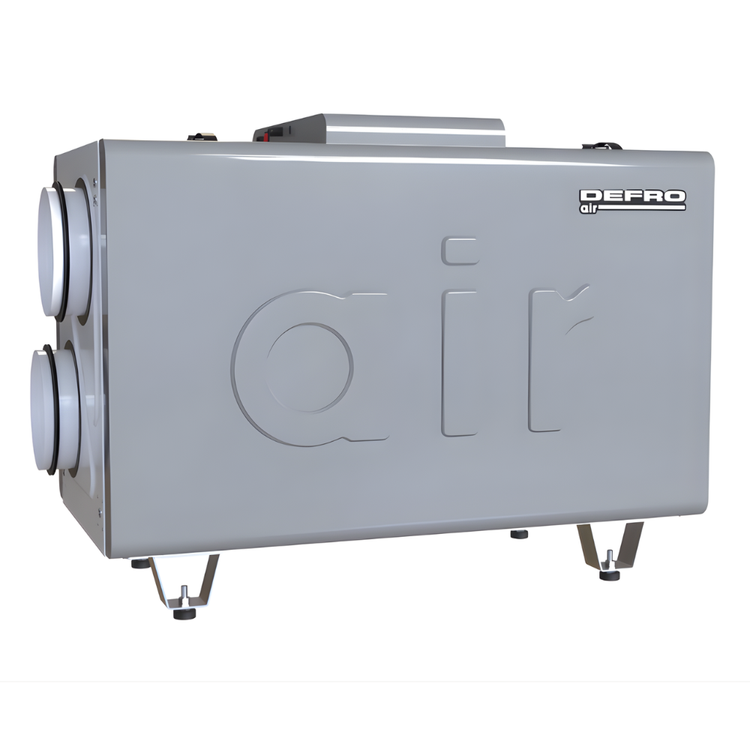 Rekuperator Centrala DEFRO DRX 400 H-E 450 m3/h - nagrzewnica + wymiennik entalpiczny + panel sterowania