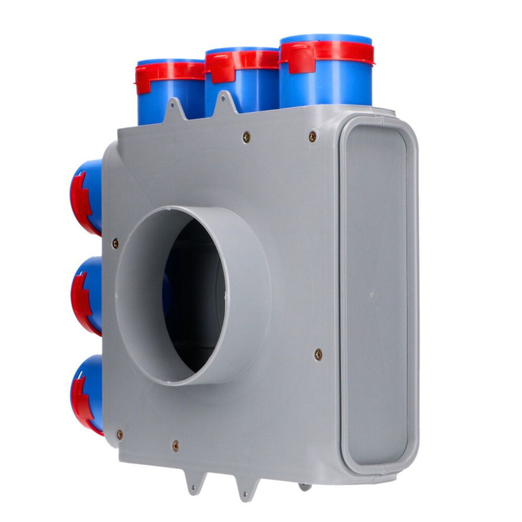 Rozdzielacz Wentylacyjny 6x75/200 REKUPERACJA FLEX