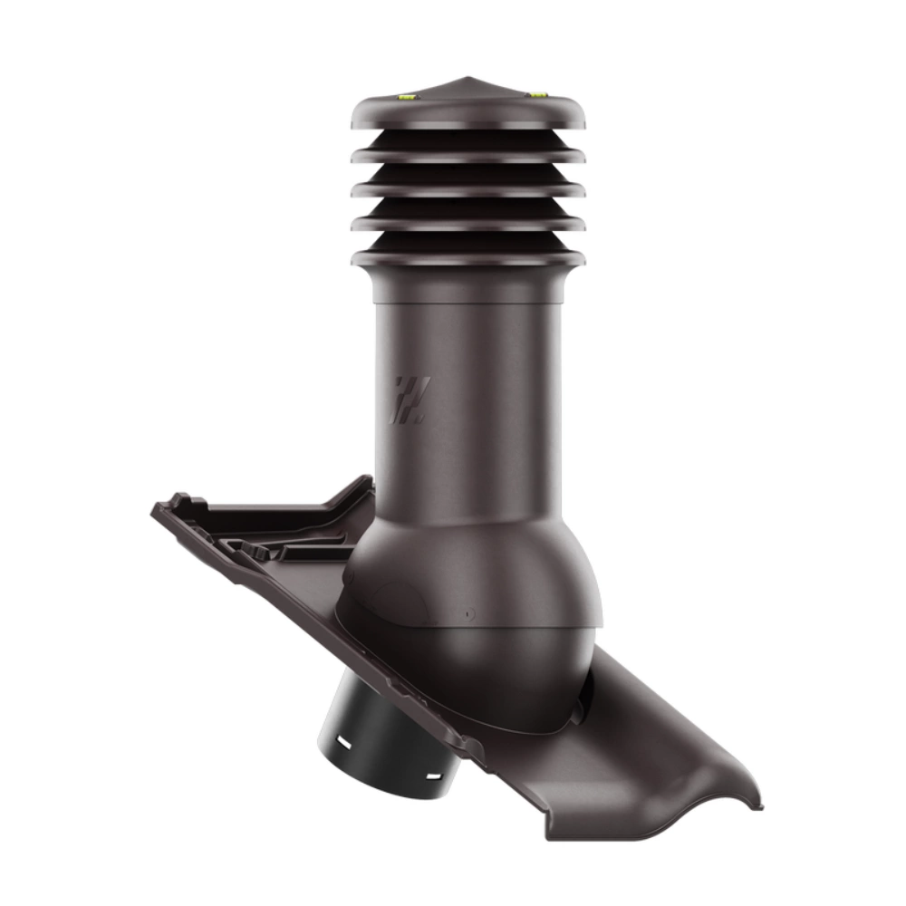 Kominek wentylacyjny do dachówki ALEGRA 9 CZARNA ANGOBA SZLACHETNA fi125 pol_pl_Kominek-wentylacyjny-WYRZUTNIA-do-pokryc-plaskich-BRAZOWY-fi125-6736_2