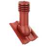 Kominek wentylacyjny do dachówki EXTRA CIEMNOCZERWONY fi150