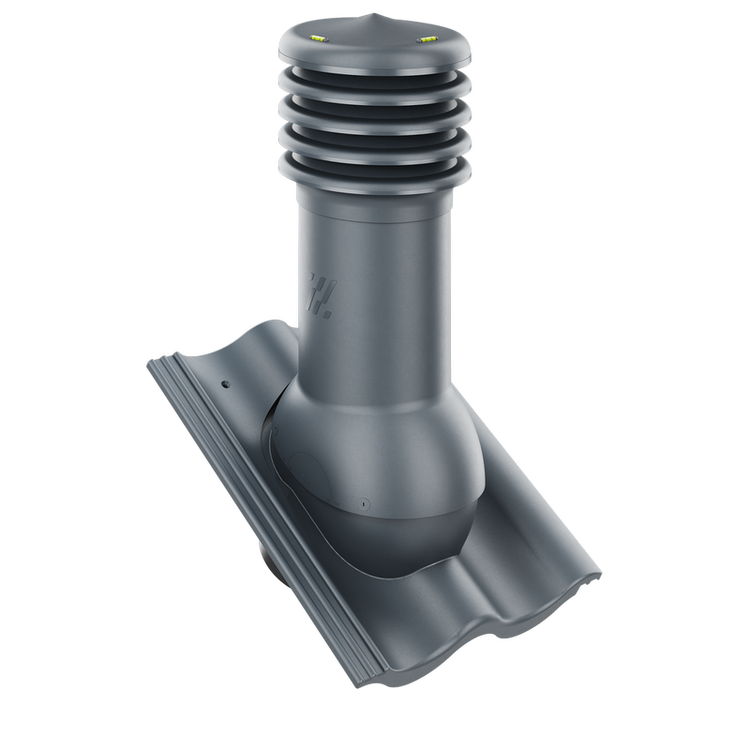 Kominek wentylacyjny do dachówki PALEMA NIEBIESKI/ANTRACYT fi150