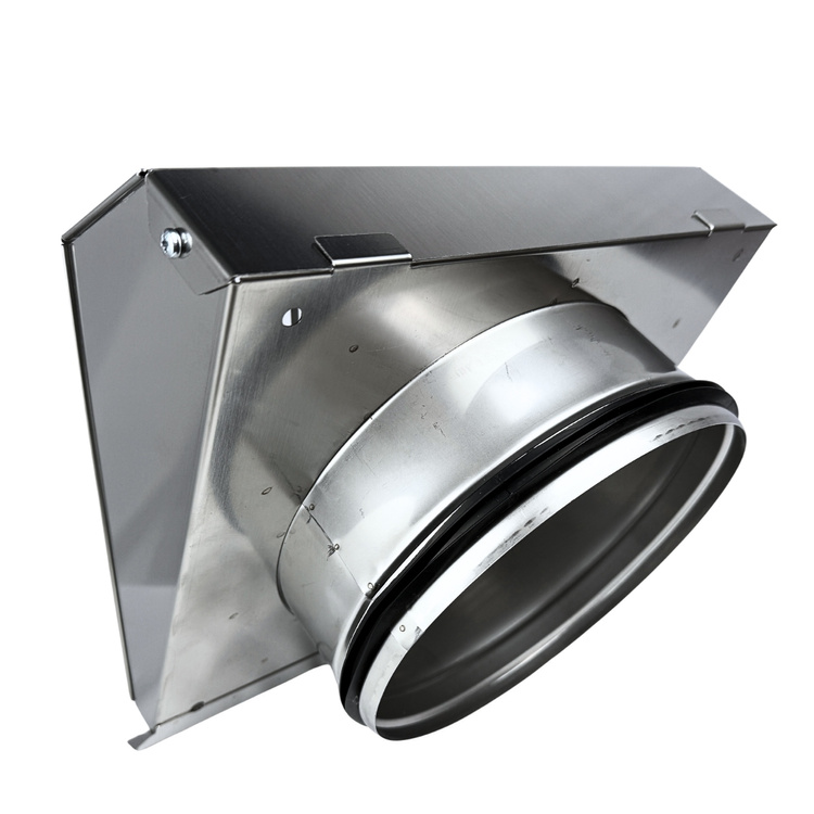 Wyrzutnia powietrza kratka wentylacyjna fi 315 kolor: INOX