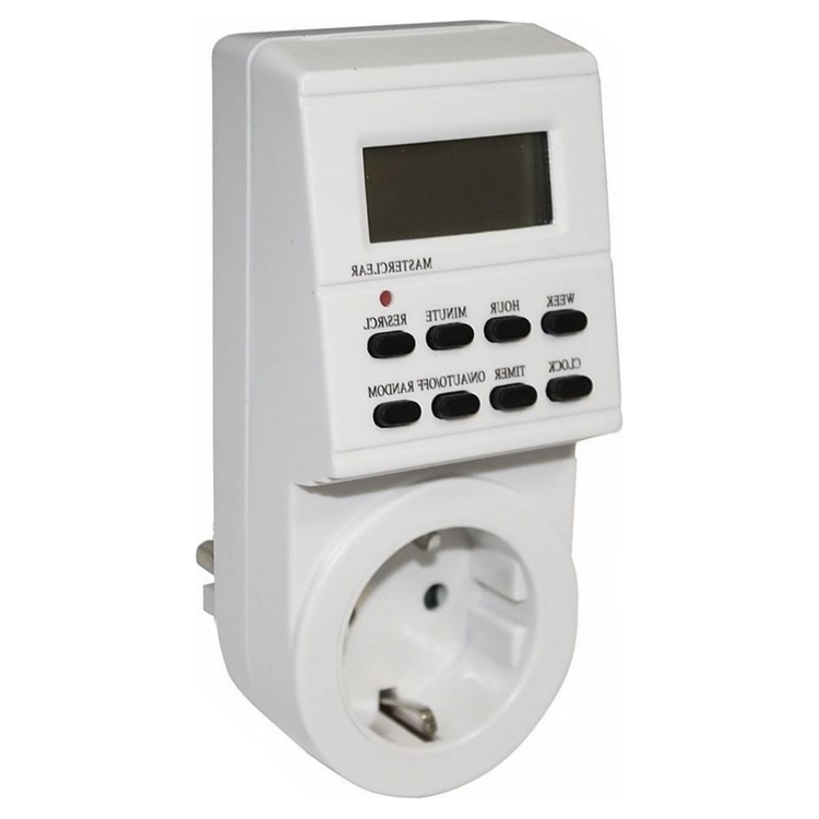 Programator czasowy cyfrowy 7 dni / 16 A