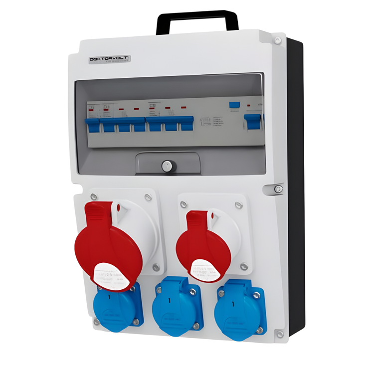 ROZDZIELNICA BUDOWLANA ZABEZPIECZONA RÓŻNICÓWKA