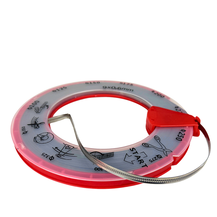 Opaska Zaciskowa Zestaw Taśma 30mb + Zamki 50szt