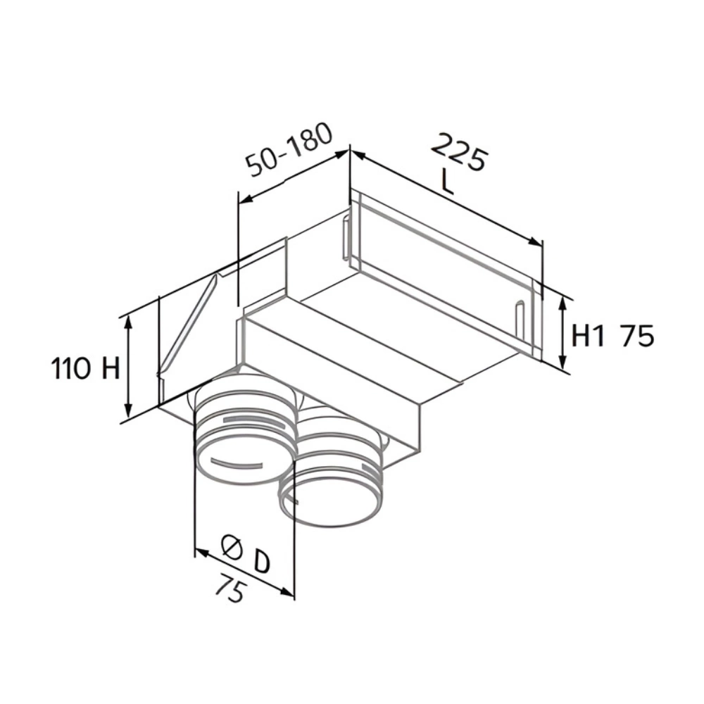 SKRZYNKA ROZPRĘŻNA PRZELOTOWA ŚCIENNA 2x75 + KRATKA WENTYLACYJNA 200x55 mm pol_pl_SKRZYNKA-ROZPREZNA-PRZELOTOWA-SCIENNA-2x75-5280_6