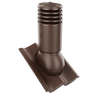 Kominek wentylacyjny IZOLOWANY do dachówki BAŁTYCKA/IKAST/SKAGEN BRĄZOWY fi125