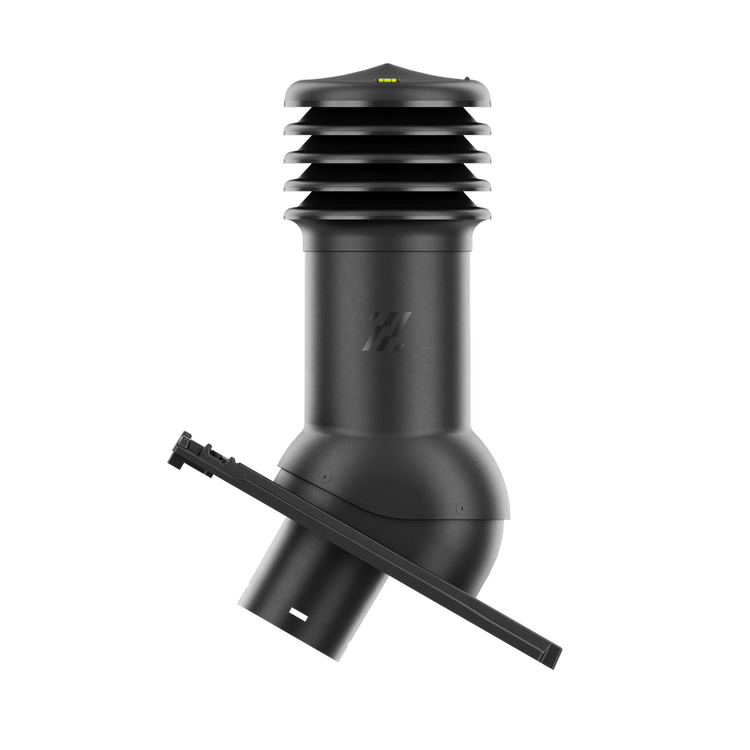 Kominek wentylacyjny do dachówki OREA 9 CZARNA ANGOBA SZLACHETNA fi150