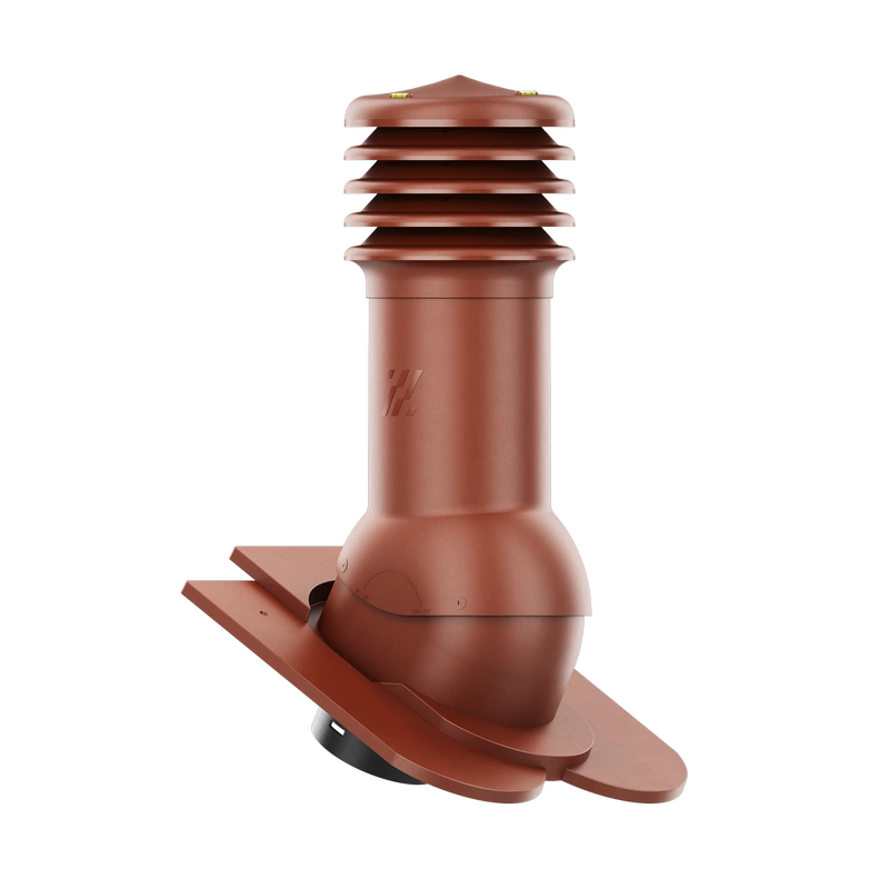 Kominek wentylacyjny do dachówki ALEGRA 9 CZARNA ANGOBA SZLACHETNA fi125 pol_pl_Kominek-wentylacyjny-WYRZUTNIA-do-pokryc-plaskich-BRAZOWY-fi125-6736_2