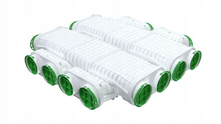 Mijanka przewodów flex DŁUGA mostek 2x90 mm