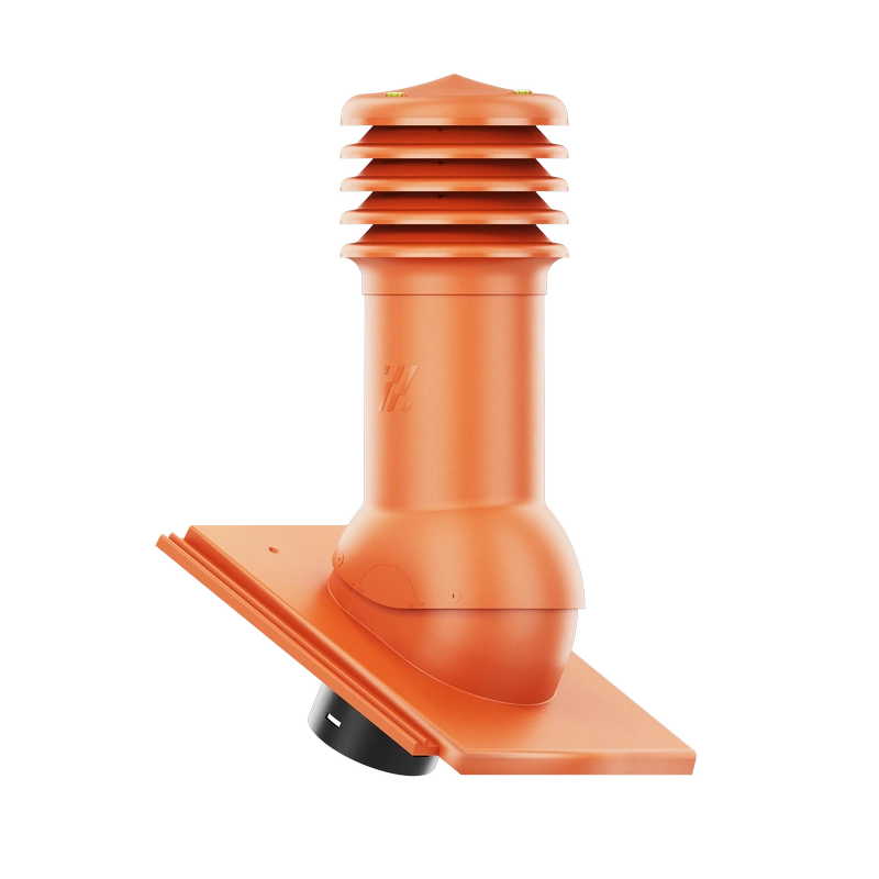 Kominek wentylacyjny do dachówki ALEGRA 9 CZARNA ANGOBA SZLACHETNA fi125 pol_pl_Kominek-wentylacyjny-WYRZUTNIA-do-pokryc-plaskich-BRAZOWY-fi125-6736_2