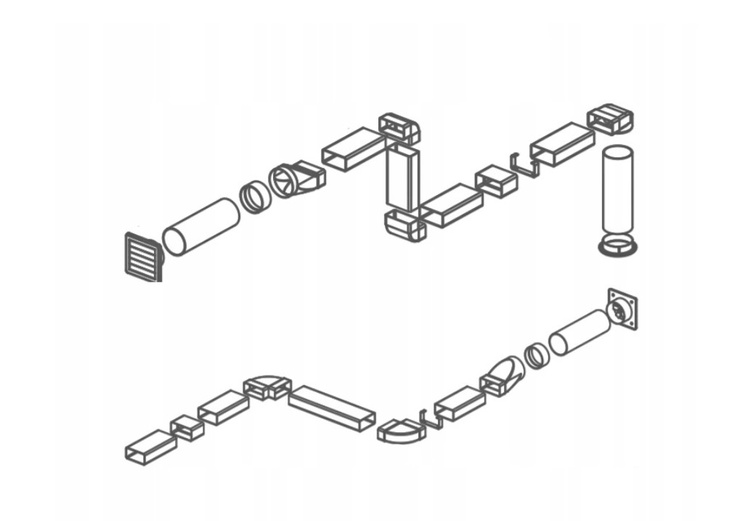 Redukcja okrągła - ring 120 na 125 mm 120/125