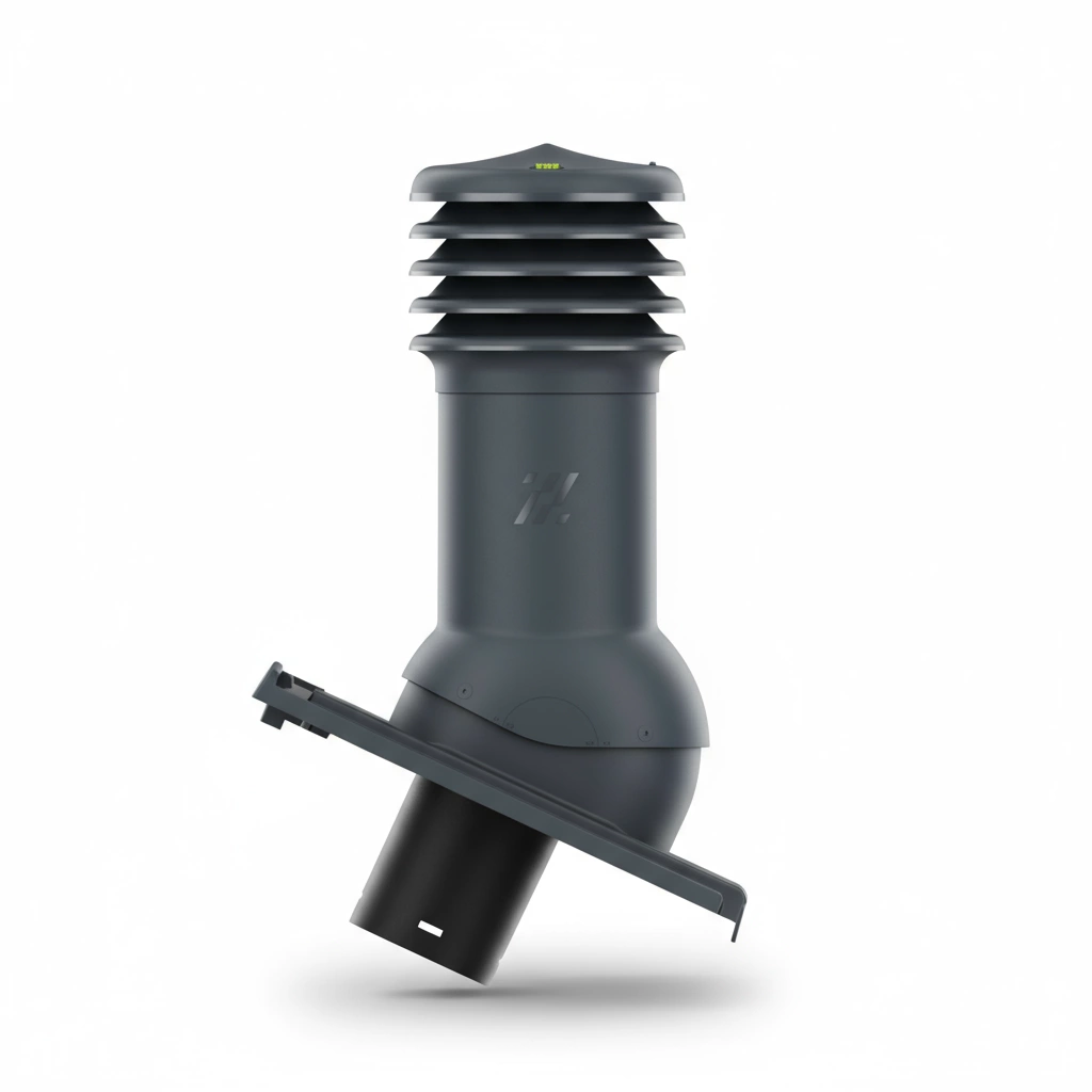 Kominek wentylacyjny do dachówki ALEGRA 9 CZARNA ANGOBA SZLACHETNA fi125 pol_pl_Kominek-wentylacyjny-WYRZUTNIA-do-pokryc-plaskich-BRAZOWY-fi125-6736_3