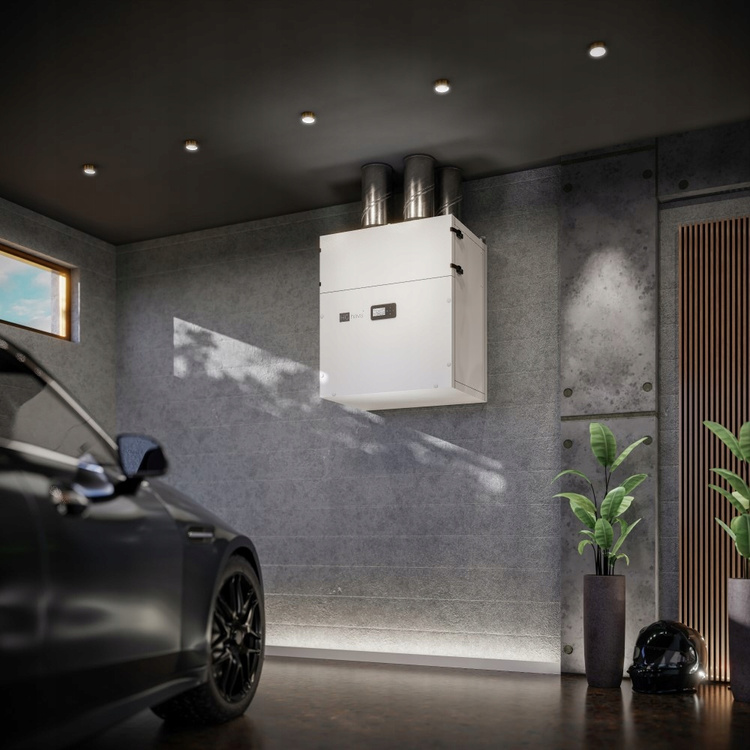 REKUPERATOR Centrala wentylacyjna HAVA HOUSE 300 z wymiennikiem entalpicznym i nagrzewnicą wstępną