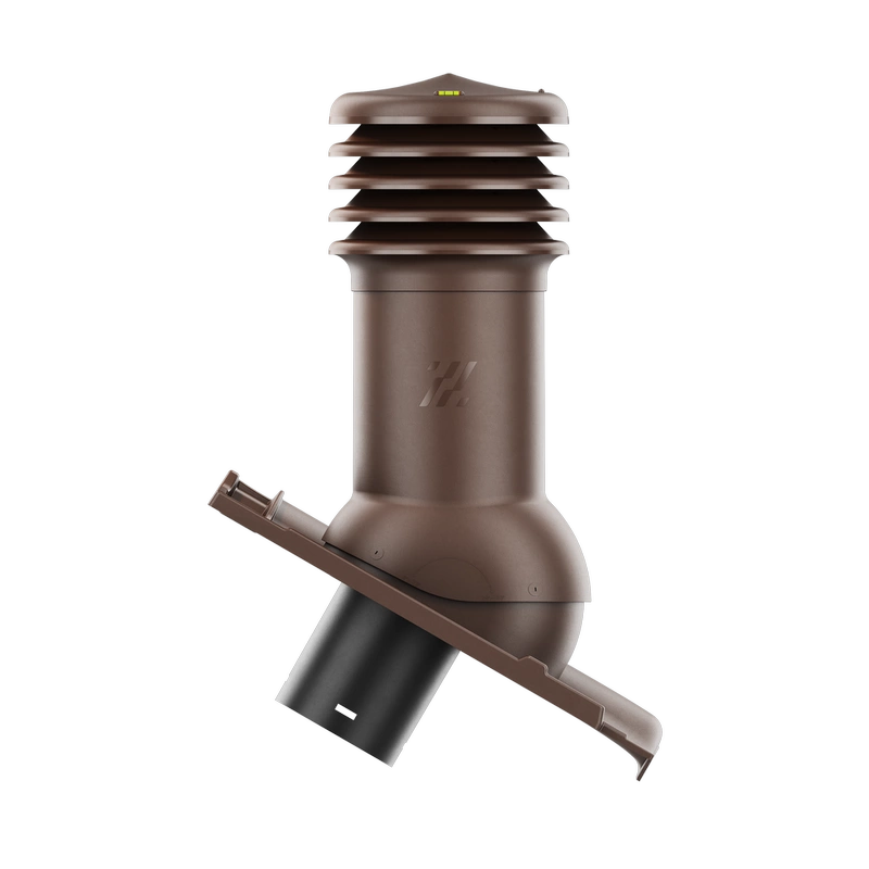 Kominek wentylacyjny do dachówki ALEGRA 9 CZARNA ANGOBA SZLACHETNA fi125 pol_pl_Kominek-wentylacyjny-WYRZUTNIA-do-pokryc-plaskich-BRAZOWY-fi125-6736_3